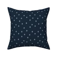 Holy Family Hearts - Navy Blue