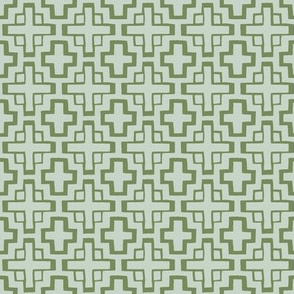 mosaic - green/mint