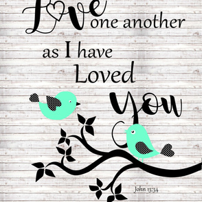 Love one Another 2 yd