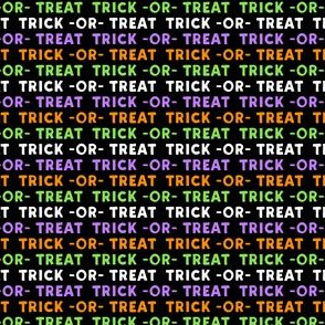 (micro scale) trick or treat - multi green and purple - halloween - LAD19BS