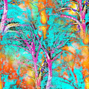 Colorful tree colorfancy