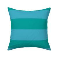 green and blue large stripe 4"