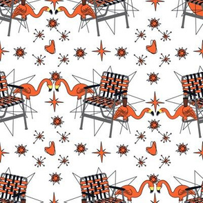 Halloween Lawn Chairs- White