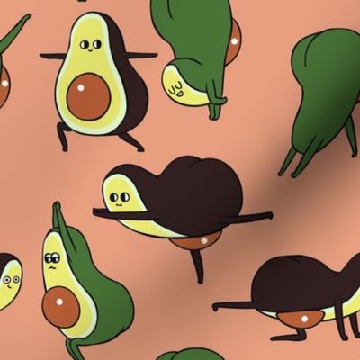 Avocado Yoga for Booty