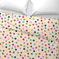 Big Spots on Blush Beige