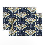 La maison des papillons - Butterflies Navy & Mint