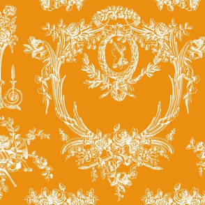 Marie Toile deep citrus