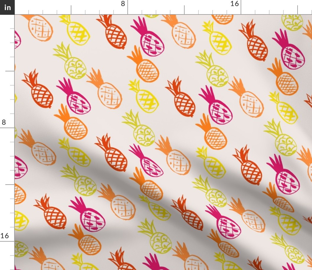 Pineapples pattern