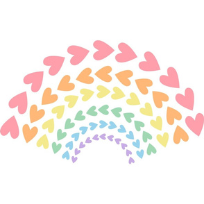 Rainbow Love Panel