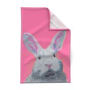 Funny BunnyTea Towel