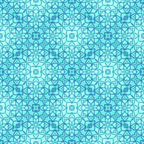 Teal Batik