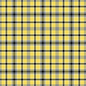 Quilting in Yellow and Gray Plaid No 1 Pantone 2021
