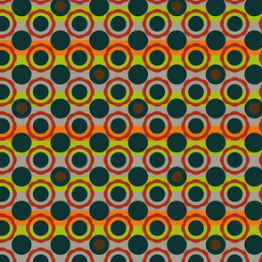 geo with dots and stripes by rysunki_malunki