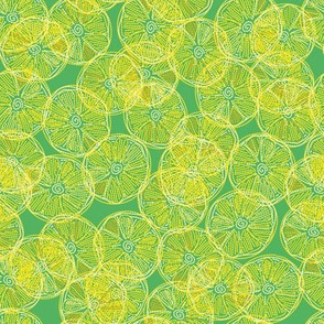 lemonade faux embroidery by rysunki_malunki