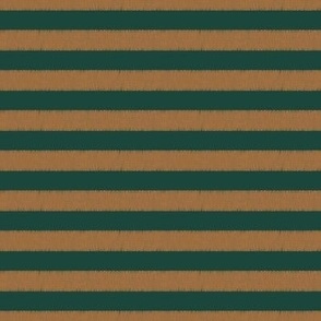 Stripes of Bronze and Forest
