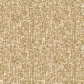 Rustic Linen Texture Canvas Ochre