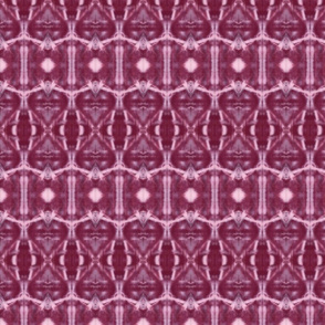 Purple Ikat Shibori