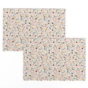 Colorful Pink Terrazzo (Large scale)