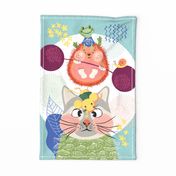 Power Mouse Tea Towel