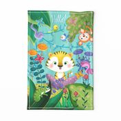 Tiger Jungle TeaTowel