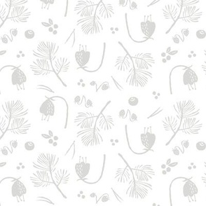 Scandinavian Woodland Treasures Grey