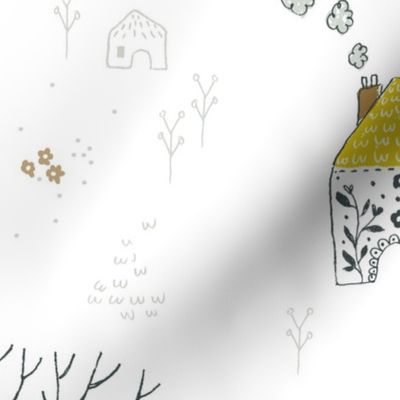 Little Cottage - whimsical houses, kids design