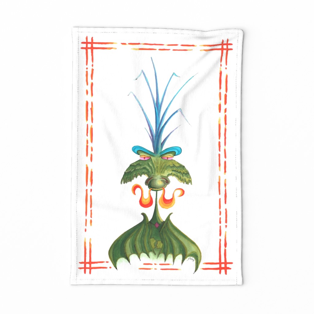 Dragon Queen Tea Towel