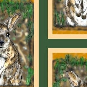 Wallaby (lighter)  8x5.5"