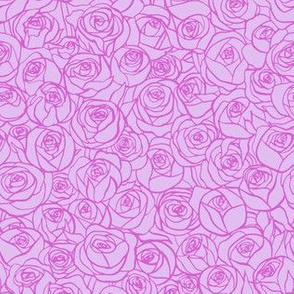 ranunculus floral - lilac