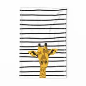 Geoffrey the Giraffe - tea towel 