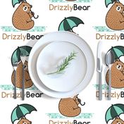 Cute Drizzly Bear Baby Shower Pun