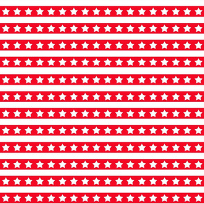 Red And White Stars And Stripes