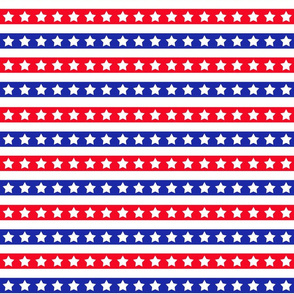 Red White And Blue Stars Stripes