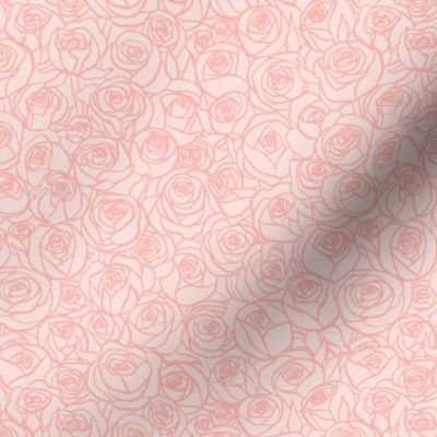 ranunculus floral - light blush