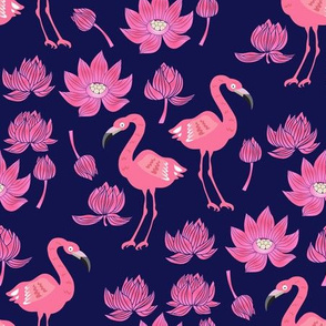 Flamingo pattern