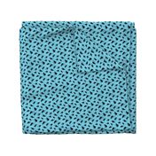 Paisley Rat Mosaic 3-inch turquoise white black 