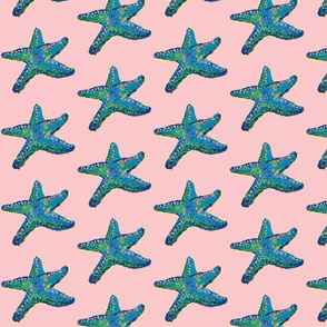 Starfish on Pink 