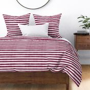 maroon stripe