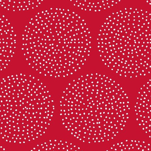 Dotty Circles (Red)