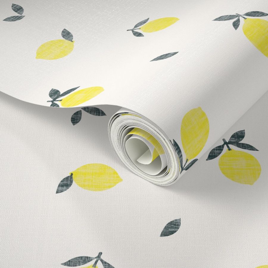 Lemons Ivory - Texture