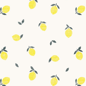 Lemons Ivory - Texture