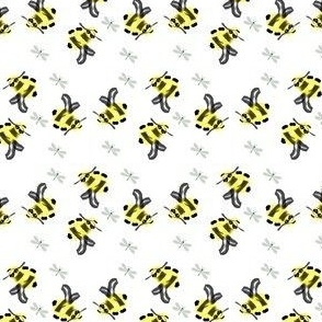 Bumble Bees and Dragonflies