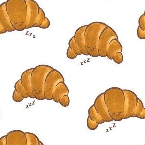 Sleepy Croissant Scatter