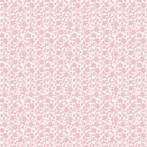 pink ditsy floral