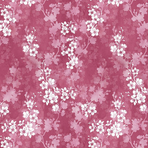 Cherry blossom in deep pink