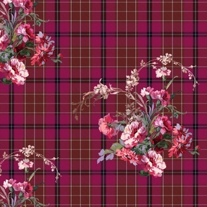 Rosein Tartan mulberry