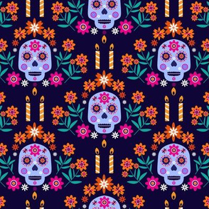 Skull pattern