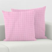Soft pink pool tiles geometric minimal trend grid hot pink