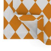 Butterscotch Gold Small Modern Diamond Pattern