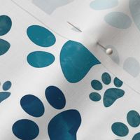 Paw Print Watercolor